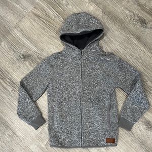 Boys Quicksilver zip up hoodie, like new